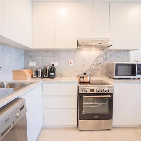 Nasma Luxury Stays - Fancy Apartment With Balcony Close To Mjl'S Souk Dubaï Extérieur photo